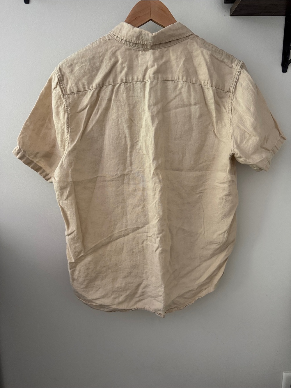 Everlane 100% linen Casual Button-Up Shirt in Light Beige - Picture 7 of 8